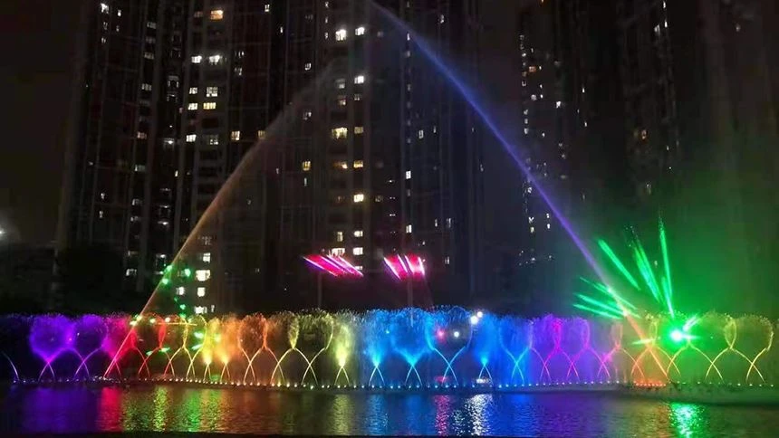 Water quality requirements for fountain construction fountain light